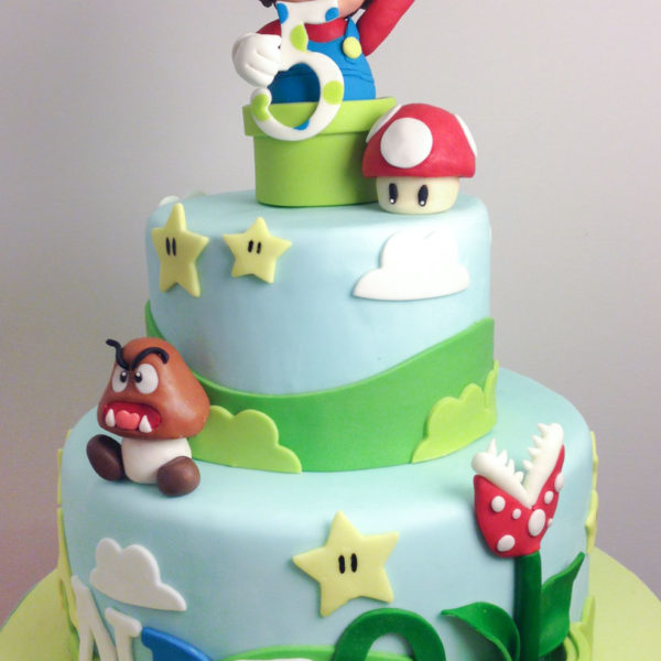 Super Mario Cake